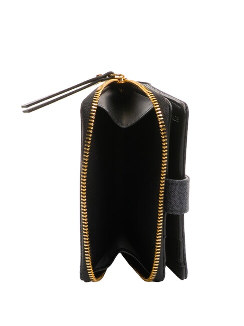 FLEXOS SOFT Portofel mediu cu buzunar pentru monede negru - Portofele femei