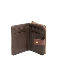 BORBONESE FLEXOS SOFT Portofel mediu cu buzunar pentru monede teracotă - Portofele femei - 2