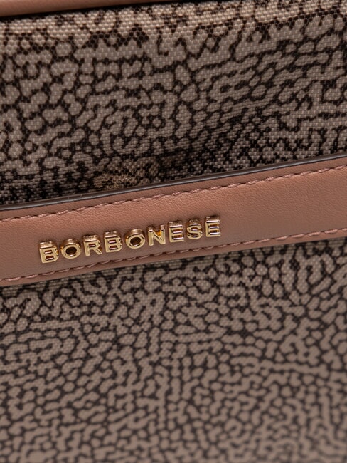 DOWNTOWN Geantă mică de umăr pudră/op naturală - Genți femei