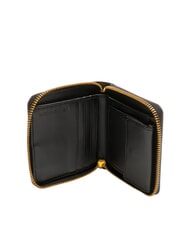 BORBONESE BIRDIE Portofel mic din piele cu fermoar - Portofele femei