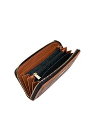 GATTINONI PLANETARIUM Fermoar mare în jurul portofelului bronz monocrom - Portofele femei - 2