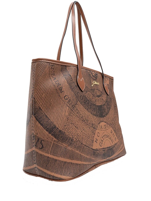 PLANETARIUM Geanta de cumparaturi medie bronz monocrom - Genți femei