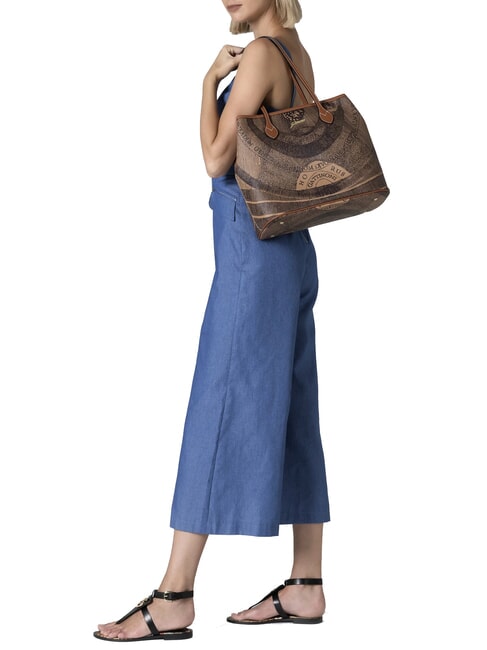 PLANETARIUM Geanta de cumparaturi medie bronz monocrom - Genți femei