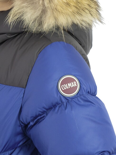 E-CONCRETE KIDS Jachetă de puf cu glugă Căpitanul Black Black - Jachete pentru copii