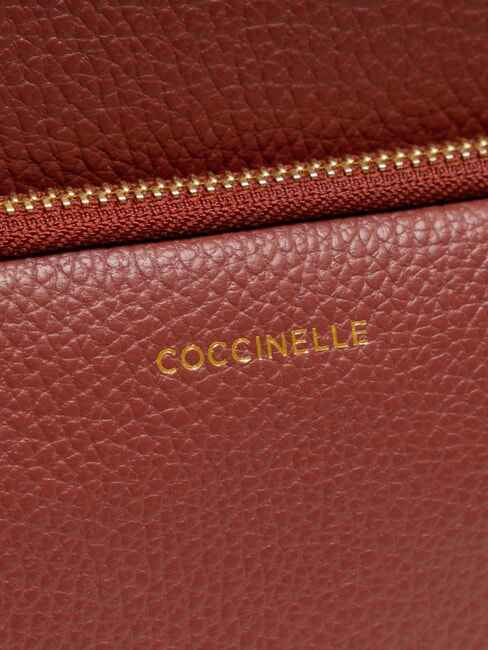 FENIX Rucsac mediu din piele coniac - Genți femei