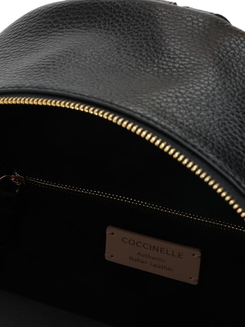 FENIX Rucsac mediu din piele negru - Genți femei