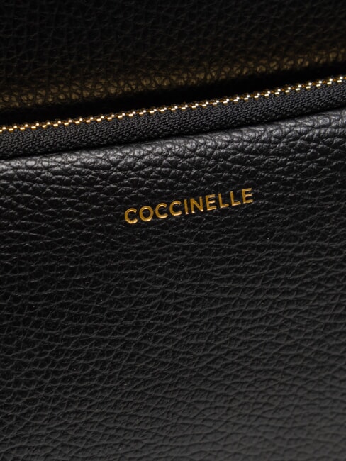 FENIX Rucsac mediu din piele negru - Genți femei