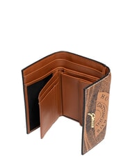 GATTINONI PLANETARIUM Portofel mediu cu clapă bronz monocrom - Portofele femei - 2