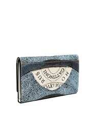 GATTINONI PLANETARIUM Portofel mediu cu clapă lună/alb - Portofele femei - 3