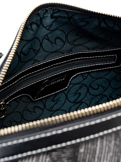 PLANETARIUM Geanta de umar cu bareta de umar monocrom negru/negru - Genți femei