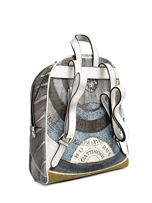 PLANETARIUM Rucsac mediu lună/alb - Genți femei