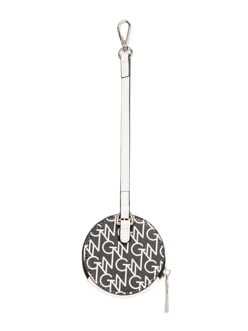 PLANETARIUM Breloc cu carcasă pentru monede alb-negru - Portchei