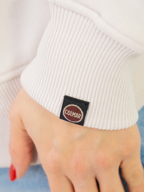 STUNNING Hanorac cu guler rotund și pliuri tăm&acirc;ia - Hanorace pentru femei