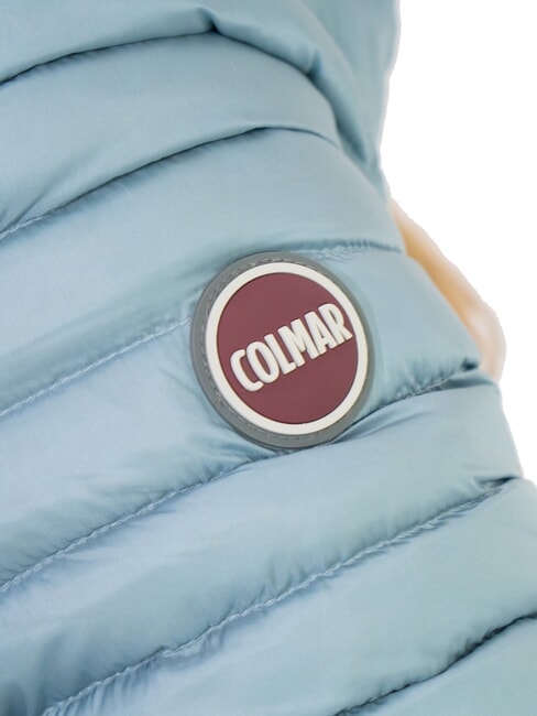 DELUXE Jachetă căptușită de greutate medie cu glugă oțel &icirc;ntunecat polar - Jachete de puf pentru femei