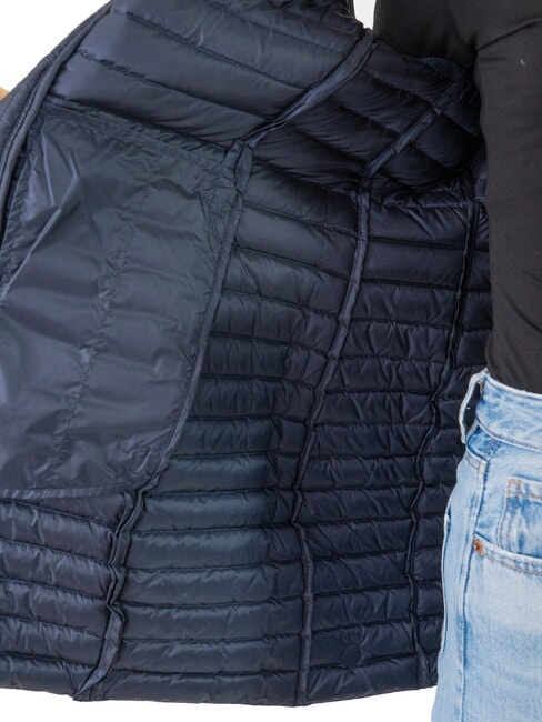 PUNKY Vestă lungă și ușoară, fără mâneci albastru marin - Vesta de dama