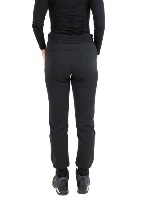 COMMUTER Pantaloni jogger din fleece negru - Costume sport pentru femei