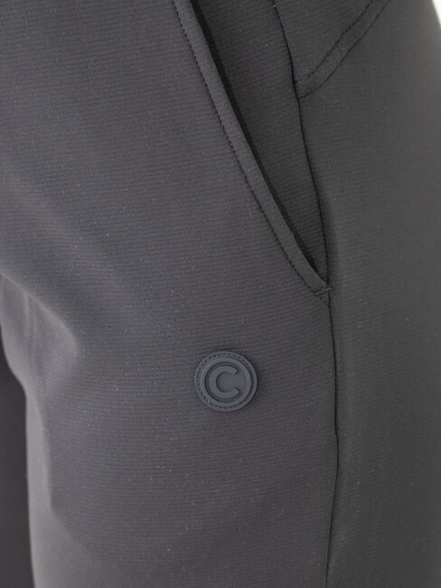 COMMUTER Pantaloni jogger din fleece negru - Costume sport pentru femei