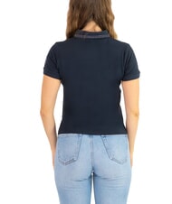 COLMAR MONDAY Tricou polo de damă cu detalii strălucitoare, croială slim fit albastru marin - maiou Polo - 3