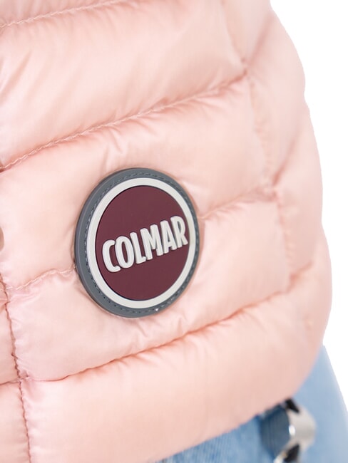 DELUXE Vestă căptușită cu guler &icirc;nalt milkshake - Vesta de dama