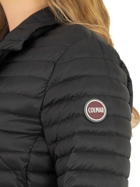 PUNKY Jachetă matlasată cu puf negru - Jachete de puf pentru femei