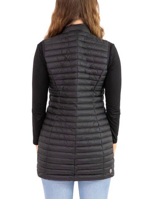 PUNKY Vestă lungă și ușoară, fără mâneci negru - Vesta de dama