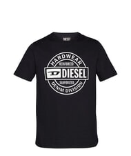 DIESEL T-JUST Tricou de bumbac negru - tricou - 3