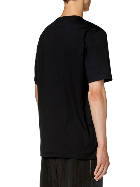 T-JUST Tricou de bumbac negru - tricou
