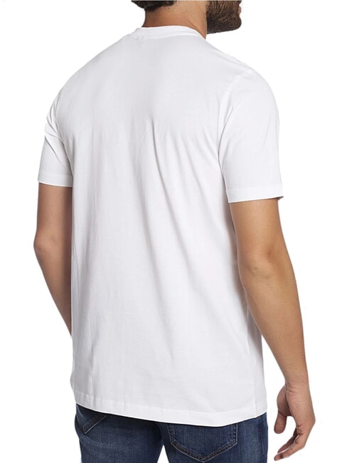 T-JUST Tricou de bumbac alb - tricou