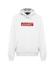 DIESEL S-GINN Hanorac cu gluga alb - hanorace - 3