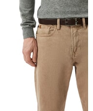 CERRUTI DOUBLE Curea din piele reversibilă și scurtabilă negru/maro închis - Curele - 5