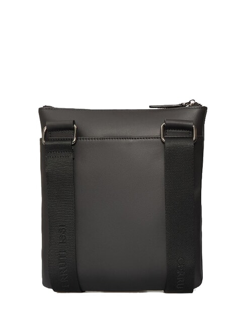 RORY Geantă din piele netedă negru - Genți de umăr bărbați