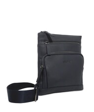 CERRUTI MADDOX Geantă plată din piele cu mai multe buzunare albastru - Genți de umăr bărbați - 2