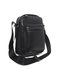 CERRUTI BRAD Geantă din piele cu buzunar - Genți de umăr bărbați