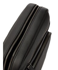 CERRUTI MADDOX Geantă din piele cu mai multe buzunare negru - Genți de umăr bărbați - 4