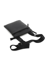 CERRUTI JAKE Geantă plată din piele negru - Genți de umăr bărbați - 6