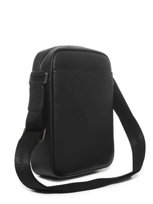 JAKE Geantă de piele negru - Genți de umăr bărbați