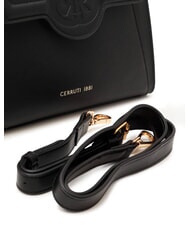 CERRUTI FLORENCE Geantă tip servietă cu curea de umăr negru - Genți femei - 4