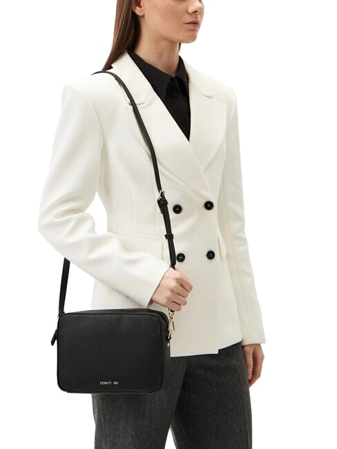 CERRUTIS Geantă de umăr pentru cameră foto negru - Genți femei