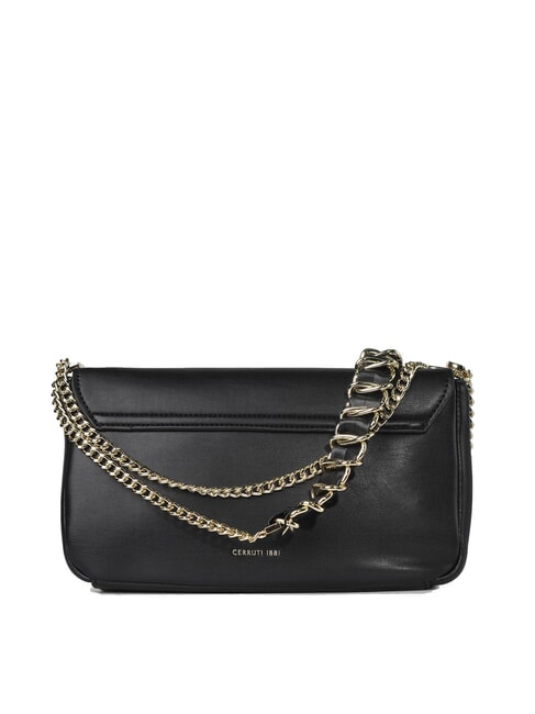 CERRUTIS Geantă convertibilă cu clapă negru - Genți femei