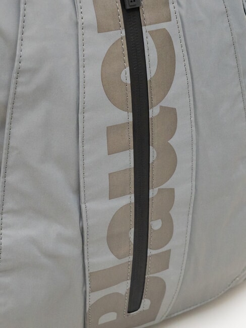 SPLASH Rucsac cu logo lucios, suport pentru laptop de 15,6" argint - Rucsacuri pentru laptop