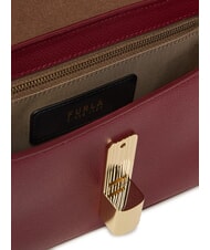 FURLA IRIDE  Geantă de umăr, piele CHERRY d - Genți femei - 4