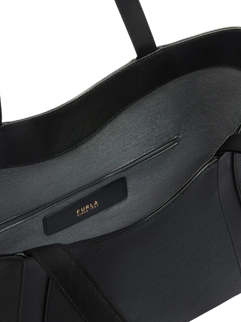 GOCCIA Geantă de umăr, piele negru - Genți femei