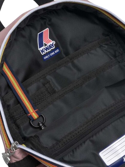 LAON Rucsac mic din nailon trandafiri rozalii - Rucsacuri pentru școală și timp liber