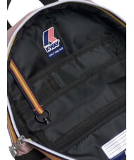 KWAY LAON Rucsac mic din nailon trandafiri rozalii - Rucsacuri pentru școală și timp liber - 4