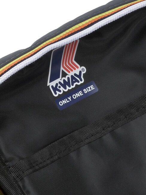 ERLOY Geanta din nailon cu buzunar umbră gri dk - Genți de umăr bărbați