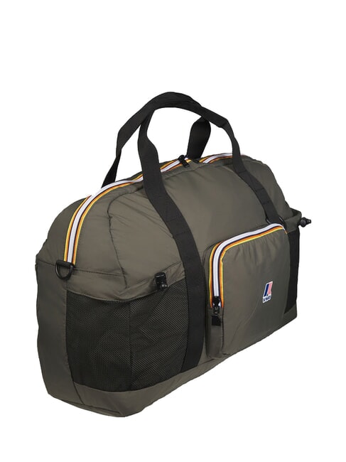 LE VRAI 4.0 MARCEL Geantă de voiaj impermeabilă verde negricios - Genți de voiaj