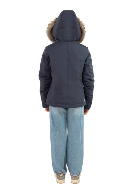 PURENESS KIDS Jachetă căptușită cu glugă albastru marin - Jachete pentru copii