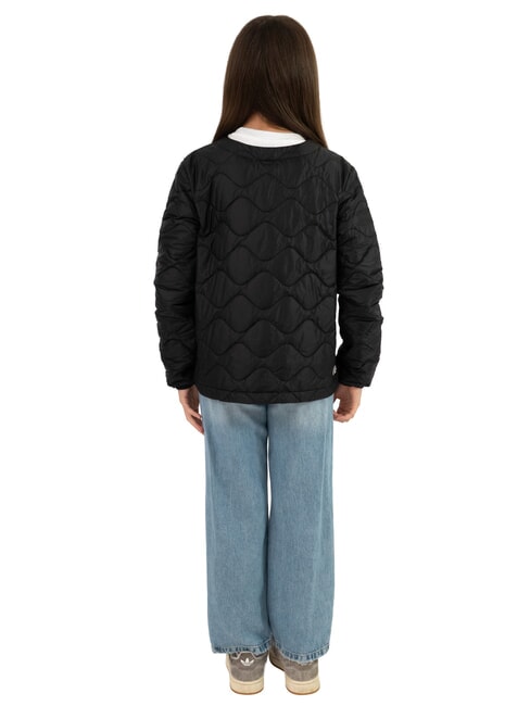 PUNKY Jachetă matlasată negru - Jachete pentru copii