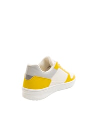 PIQUADRO TE Teniși color-block alb/galben - Pantofi unisex - 3