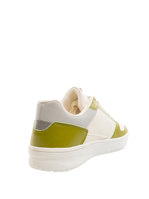 TE Teniși color-block alb/verde - Pantofi unisex